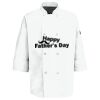 Eight Pearl Button Chef Coat with Thermometer Pocket Thumbnail