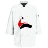 Eight Pearl Button Chef Coat with Thermometer Pocket Thumbnail