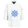 Eight Pearl Button Chef Coat with Thermometer Pocket Thumbnail