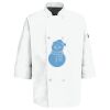Eight Pearl Button Chef Coat with Thermometer Pocket Thumbnail