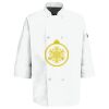Eight Pearl Button Chef Coat with Thermometer Pocket Thumbnail