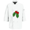 Eight Pearl Button Chef Coat with Thermometer Pocket Thumbnail