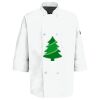 Eight Pearl Button Chef Coat with Thermometer Pocket Thumbnail