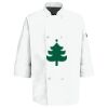 Eight Pearl Button Chef Coat with Thermometer Pocket Thumbnail