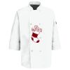 Eight Pearl Button Chef Coat with Thermometer Pocket Thumbnail