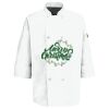 Eight Pearl Button Chef Coat with Thermometer Pocket Thumbnail
