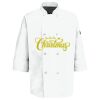 Eight Pearl Button Chef Coat with Thermometer Pocket Thumbnail