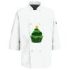 Eight Pearl Button Chef Coat with Thermometer Pocket Thumbnail