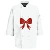 Eight Pearl Button Chef Coat with Thermometer Pocket Thumbnail