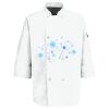 Eight Pearl Button Chef Coat with Thermometer Pocket Thumbnail