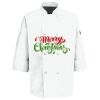 Eight Pearl Button Chef Coat with Thermometer Pocket Thumbnail