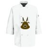 Eight Pearl Button Chef Coat with Thermometer Pocket Thumbnail