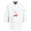 Eight Pearl Button Chef Coat with Thermometer Pocket Thumbnail