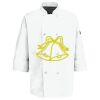 Eight Pearl Button Chef Coat with Thermometer Pocket Thumbnail