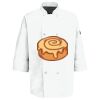 Eight Pearl Button Chef Coat with Thermometer Pocket Thumbnail