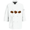 Eight Pearl Button Chef Coat with Thermometer Pocket Thumbnail