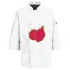 Eight Pearl Button Chef Coat with Thermometer Pocket Thumbnail