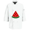 Eight Pearl Button Chef Coat with Thermometer Pocket Thumbnail