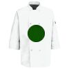 Eight Pearl Button Chef Coat with Thermometer Pocket Thumbnail