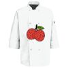Eight Pearl Button Chef Coat with Thermometer Pocket Thumbnail