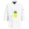Eight Pearl Button Chef Coat with Thermometer Pocket Thumbnail