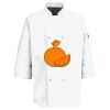 Eight Pearl Button Chef Coat with Thermometer Pocket Thumbnail
