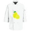 Eight Pearl Button Chef Coat with Thermometer Pocket Thumbnail