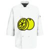 Eight Pearl Button Chef Coat with Thermometer Pocket Thumbnail