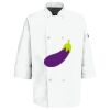 Eight Pearl Button Chef Coat with Thermometer Pocket Thumbnail