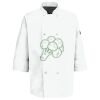 Eight Pearl Button Chef Coat with Thermometer Pocket Thumbnail