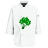 Eight Pearl Button Chef Coat with Thermometer Pocket Thumbnail