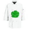 Eight Pearl Button Chef Coat with Thermometer Pocket Thumbnail