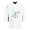 Eight Pearl Button Chef Coat with Thermometer Pocket Thumbnail