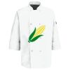 Eight Pearl Button Chef Coat with Thermometer Pocket Thumbnail