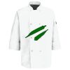 Eight Pearl Button Chef Coat with Thermometer Pocket Thumbnail