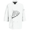 Eight Pearl Button Chef Coat with Thermometer Pocket Thumbnail