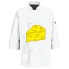 Eight Pearl Button Chef Coat with Thermometer Pocket Thumbnail