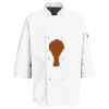 Eight Pearl Button Chef Coat with Thermometer Pocket Thumbnail