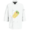 Eight Pearl Button Chef Coat with Thermometer Pocket Thumbnail