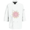 Eight Pearl Button Chef Coat with Thermometer Pocket Thumbnail