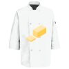 Eight Pearl Button Chef Coat with Thermometer Pocket Thumbnail
