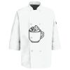 Eight Pearl Button Chef Coat with Thermometer Pocket Thumbnail