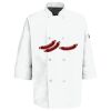 Eight Pearl Button Chef Coat with Thermometer Pocket Thumbnail