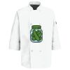 Eight Pearl Button Chef Coat with Thermometer Pocket Thumbnail