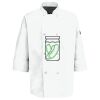 Eight Pearl Button Chef Coat with Thermometer Pocket Thumbnail