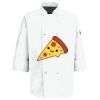 Eight Pearl Button Chef Coat with Thermometer Pocket Thumbnail