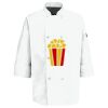 Eight Pearl Button Chef Coat with Thermometer Pocket Thumbnail