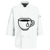 Eight Pearl Button Chef Coat with Thermometer Pocket Thumbnail