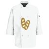 Eight Pearl Button Chef Coat with Thermometer Pocket Thumbnail