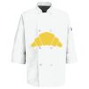 Eight Pearl Button Chef Coat with Thermometer Pocket Thumbnail